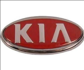 آرم جلو پنجره پراید لوگو کیا قرمز 716