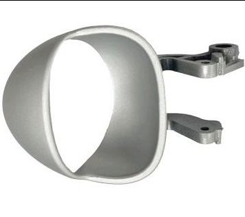 اهرم دستگیره داخلی درب کوییک نقره ای راست فلزی (716)