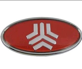 آرم جلو پنجره پراید لوگوی سایپا قرمز 716